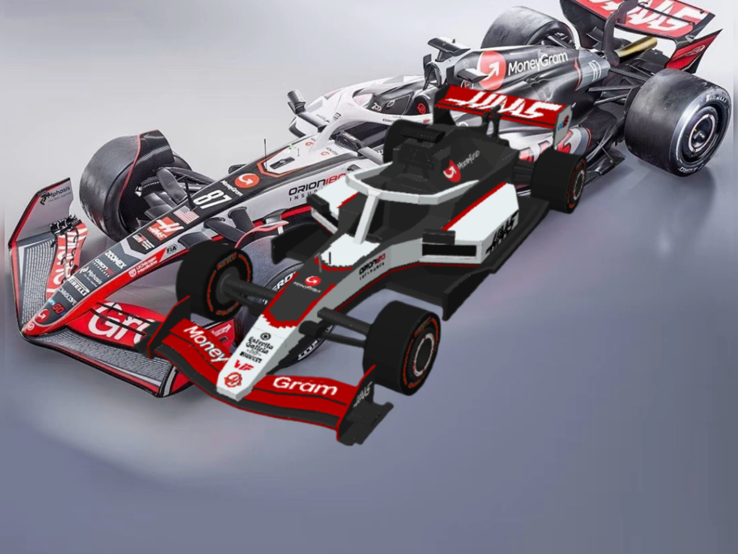 关于梅赛德斯翻盘哈斯车队，塞恩斯高光表现的信息